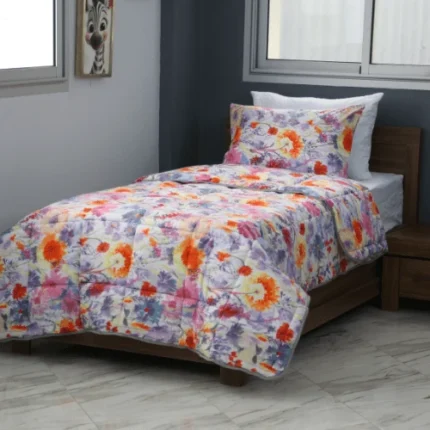 Couette imprimée Malabata Saturn C+++ + taie offerte