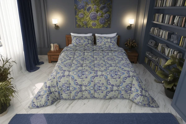 Couette imprimée Malabata Vénus C+++ + taie offerte Couette imprimée Malabata Vénus C+++ + taie offerte