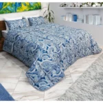 Couette imprimée Malabata Neptune C+++ + taie offerte