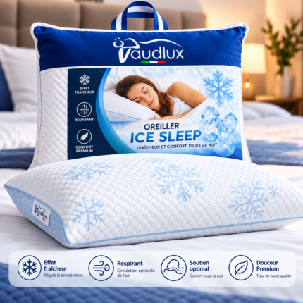 Oreiller Ice Sleep – Fraîcheur Premium
